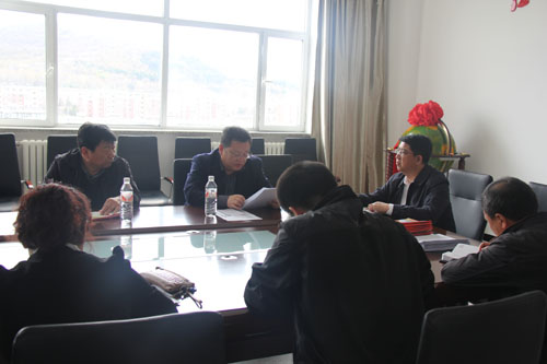 市教育局局长陈雁到吉化第一高级中学校调研指导党的群众路线教育实践活动